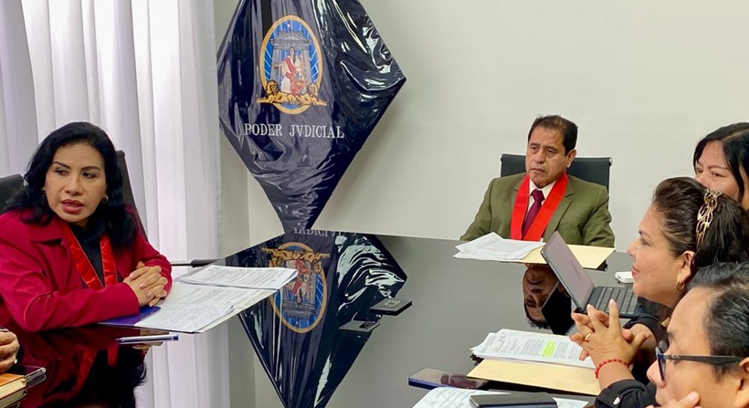 Titulares del Ministerio Público y Corte del Santa buscan implementar pedido digital de antecedentes penales