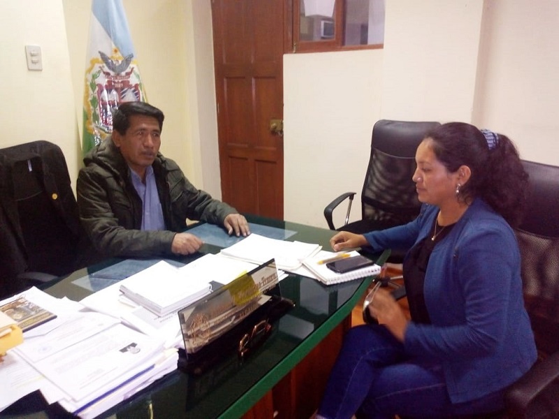 Alcalde de Huaylas y congresista electa María Bartolo pedirán Sistema de Alerta Temprana para Laguna Parón