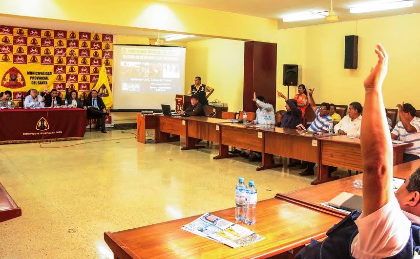 Dan plazo para que municipios del Santa implementen almacenes por El Niño