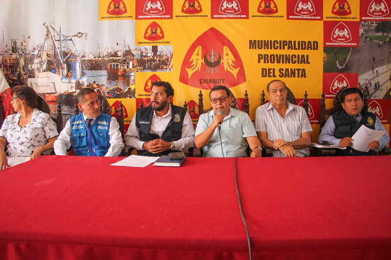 Chimbote: autoridades se unen para adoptar acciones de prevención frente al coronavirus