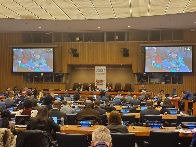 Titular del Midis informó en la ONU que acondicionarán 122 mil casas térmicas para familias que soportan heladas