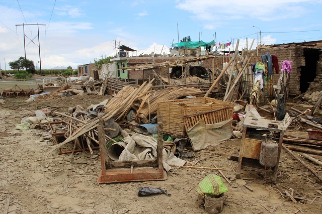 Lluvias torrenciales y huaicos destruyeron 4,500 viviendas y afectaron a otras 15 mil en la provincia del Santa