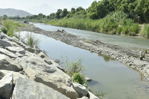 Minagri transferirá S/ 1.5 millones para reforzar defensas en el río Nepeña