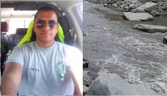 Tragedia: Policía desaparece en el río Santa al tratar de rescatar heridos de un accidente en Chuquicara