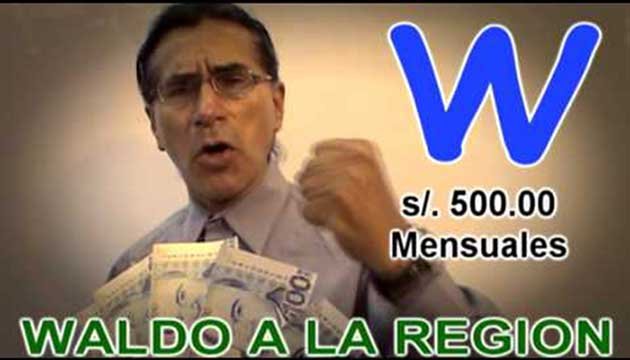 Áncash: Waldo Ríos afrontará nuevo juicio por prometer 500 soles durante su campaña electoral