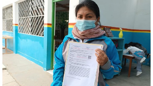 Chimbote: trepan portón para robar televisor de institución educativa inicial 