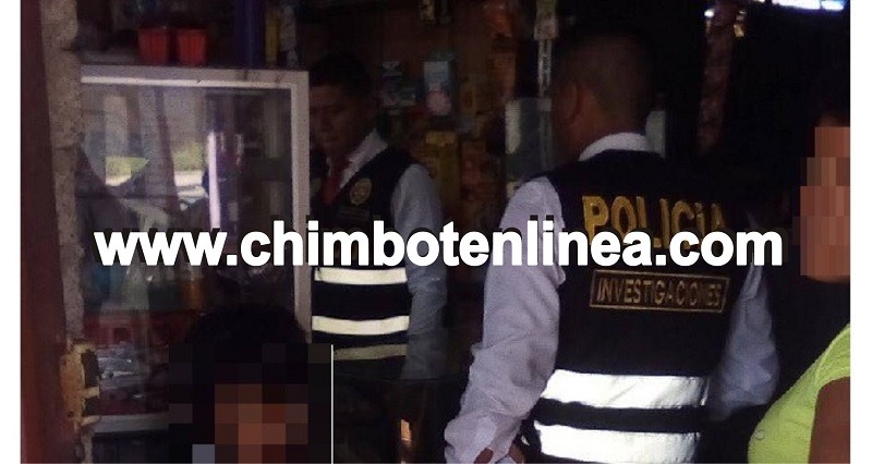 Dos delincuentes armados roban en bodega del pueblo joven La Victoria en Chimbote