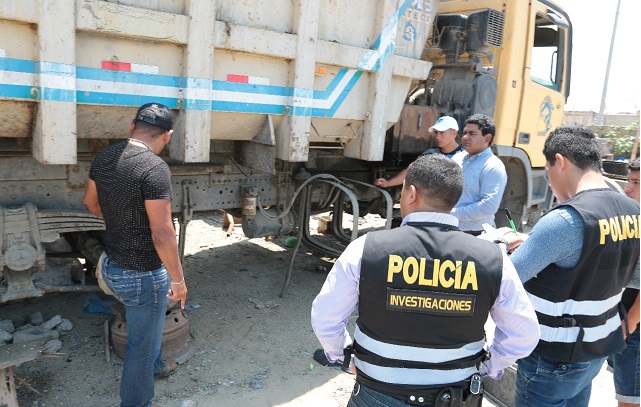 Denuncian robo sistemático de piezas de camiones del municipio de Nuevo Chimbote