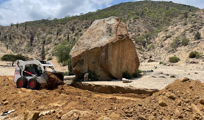 Chimbote: pobladores se beneficiarán con mantenimiento de vía Lupahuari a Piedra Grande