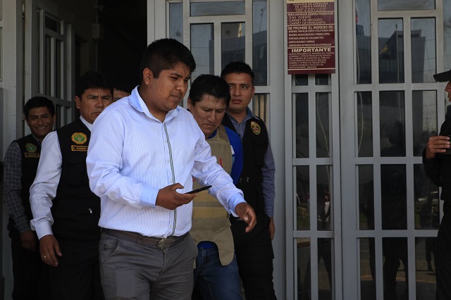 Rommel Meza negó haber asesinado a exalcalde de Casma cuando era llevado a prisión
