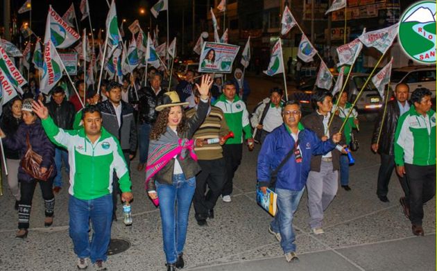 Candidata de “Río Santa Caudaloso” propone instaurar Línea Ética contra la corrupción