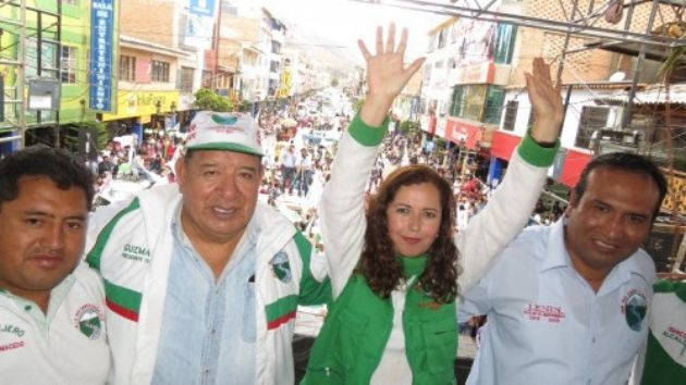 Huaraz: Rosa María ofreció gestión transparente y lucha contra la corrupción