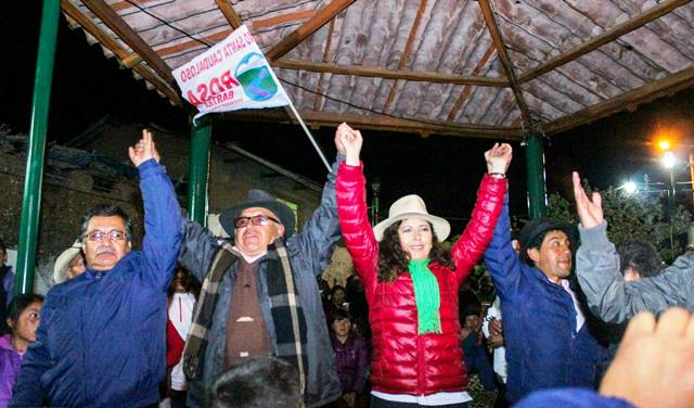 "Votar para que la historia nefasta en Áncash no se repita", dice candidata Rosa María Bartra