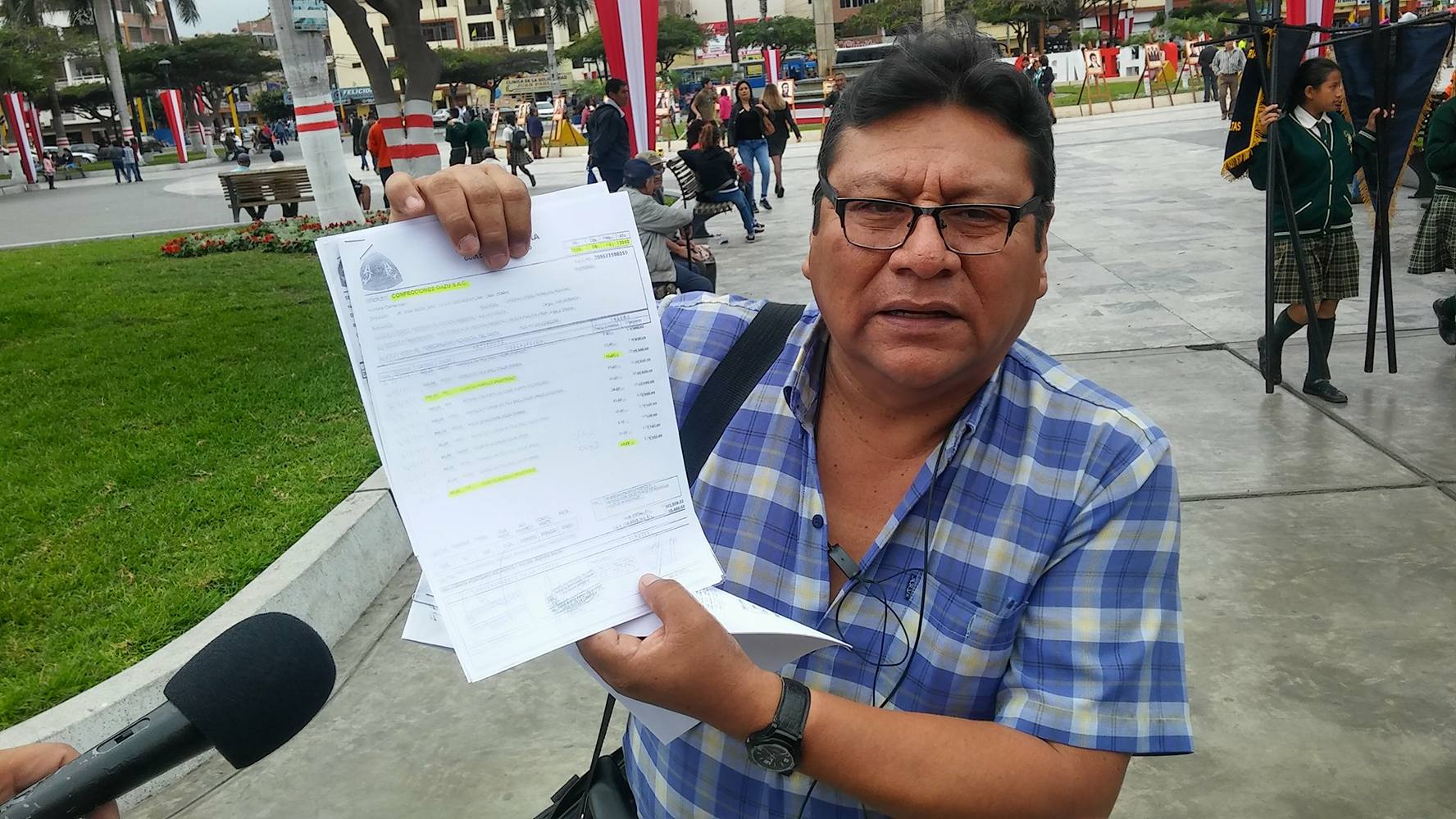 Chimbote: dirigente del Sutramun insiste en su denuncia por compra sobrevaluada en la MPS