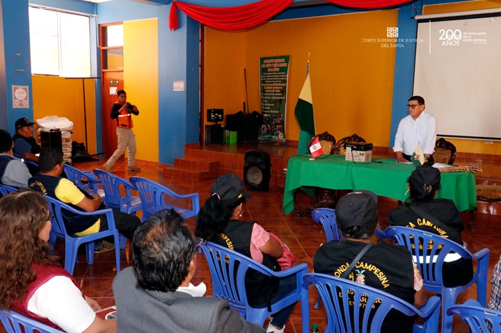 Justicia en tu Comunidad participó en Primer Encuentro Distrital de Rondas Campesinas en Yaután