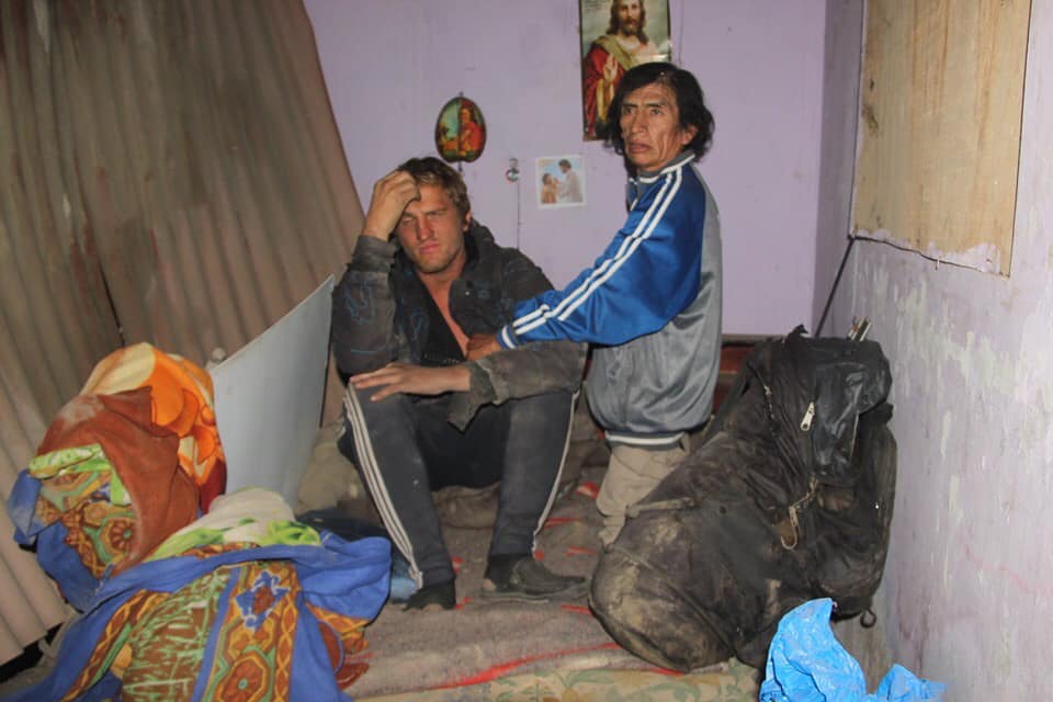 Chimbote: ciudadano ruso cayó del techo de una vivienda donde se refugiaba del frío