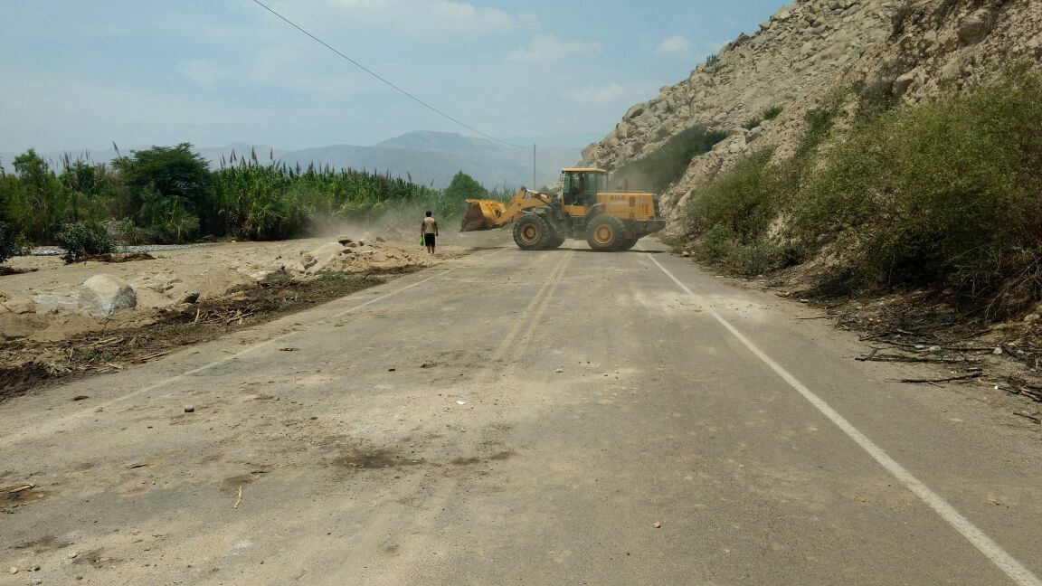 Ruta Pativilca Huaraz quedó restablecida para toda clase de vehículos