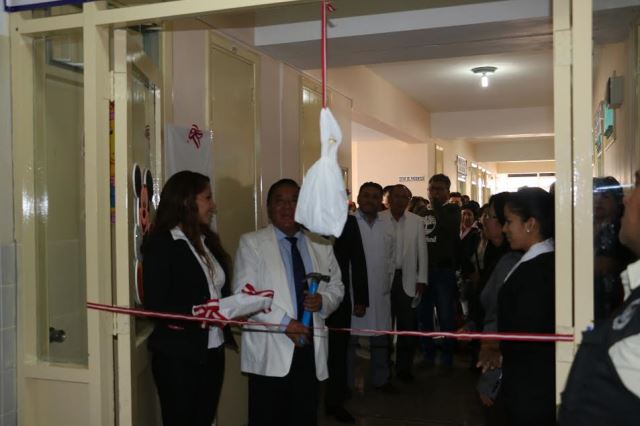 Inauguran Unidad de Cuidados Intermedios Neonatales en el Hospital Regional