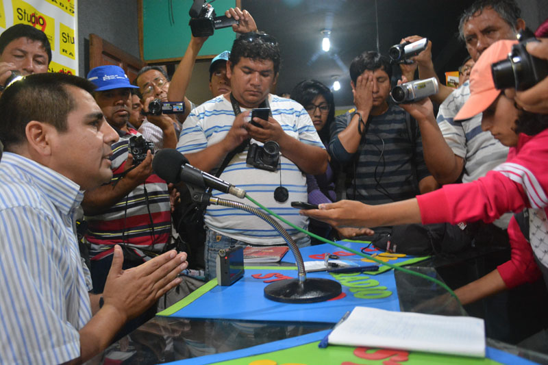 Sandor Renilla: "Me pongo a derecho, no me corro de la justicia"