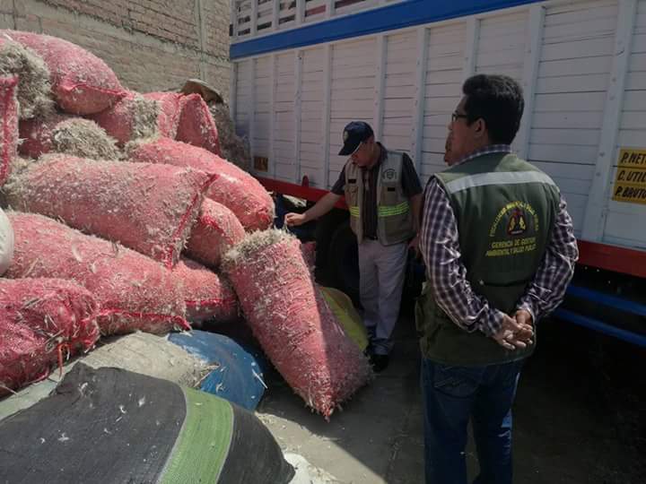Santa: intervienen empresa que estaría dedicada al procesamiento de plumas de pollo