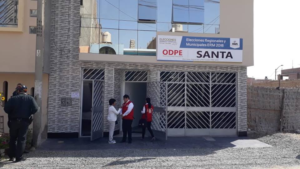 ODPE Santa entregó credenciales a más del 62% de miembros de mesa