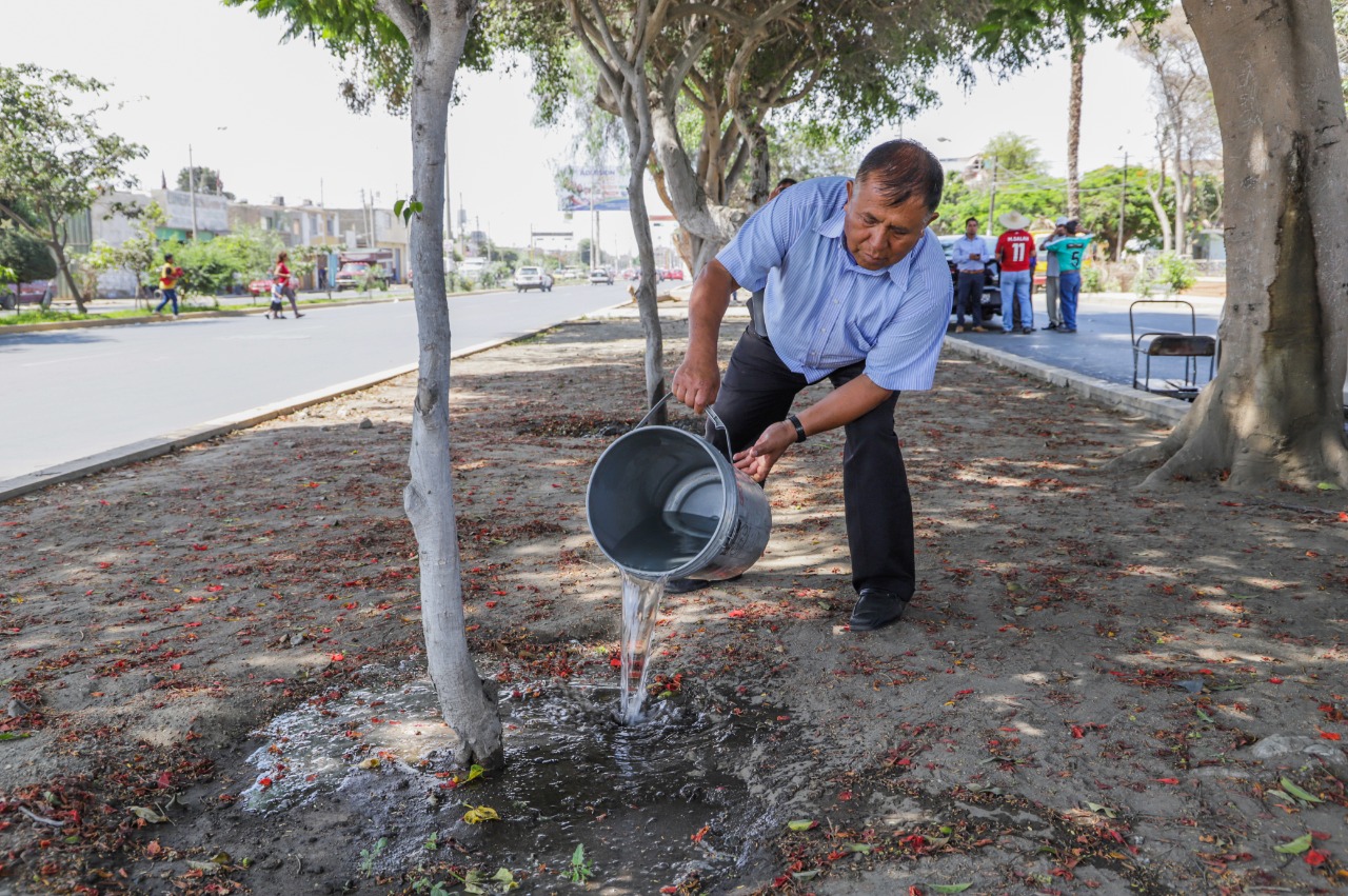 Vecinos de urbanización El Carmen se organizan para evitar arrojo de basura en sus calles