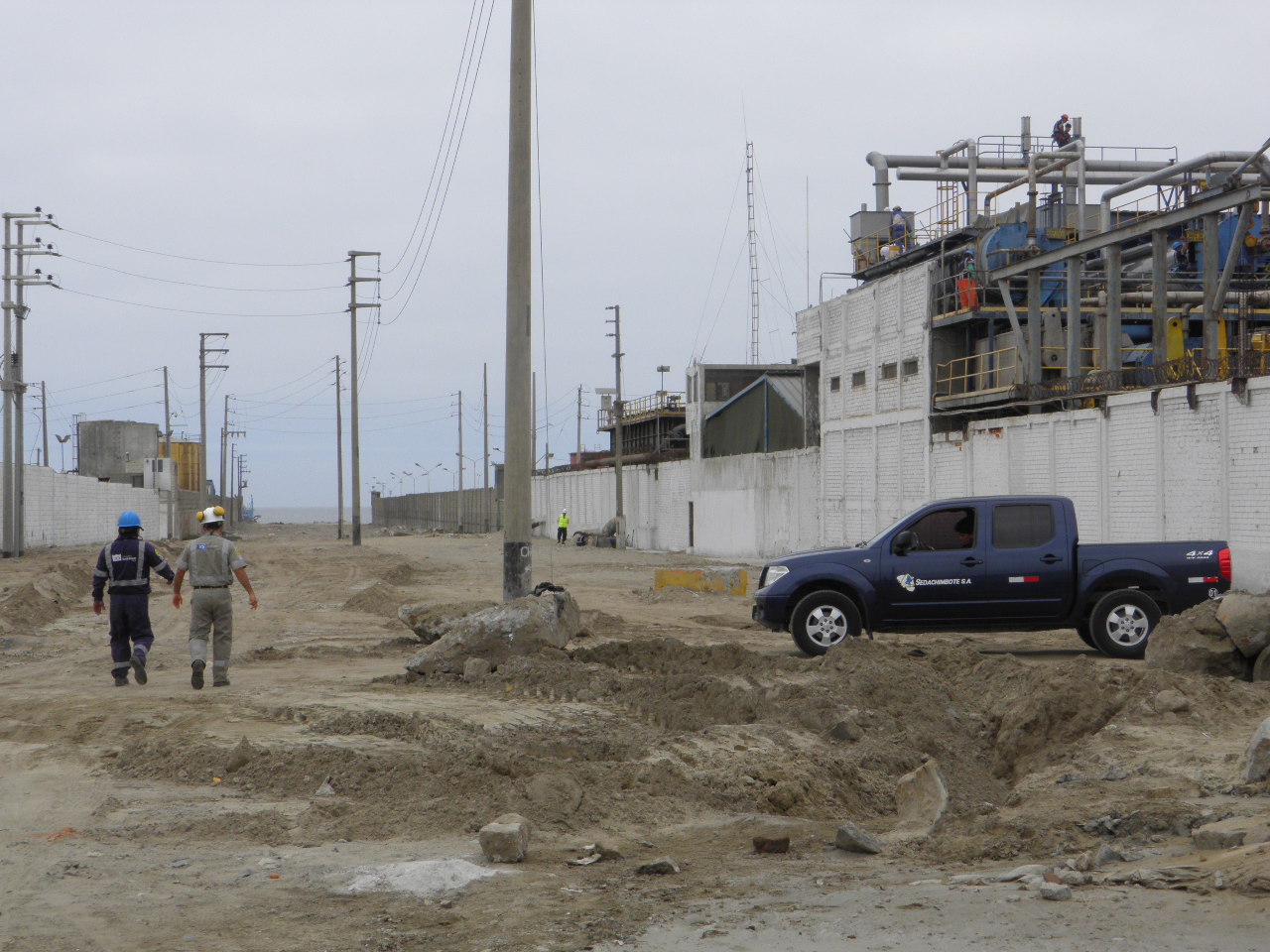 Chimbote: Descartan que Sedachimbote tenga responsabilidad en aniego registrado en el terminal