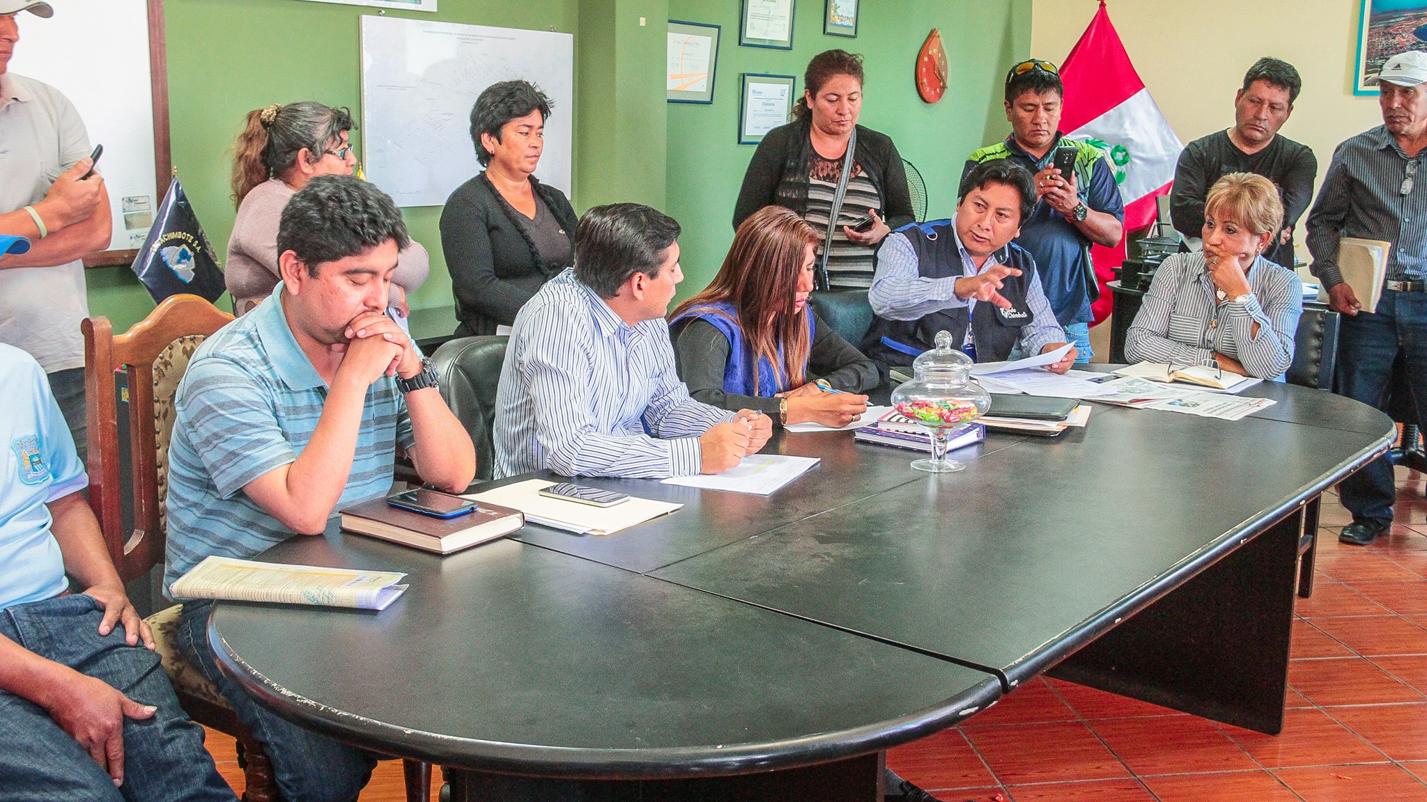 Chimbote: autoridades acuerdan trabajar para ejecución de proyecto de agua potable y alcantarillado