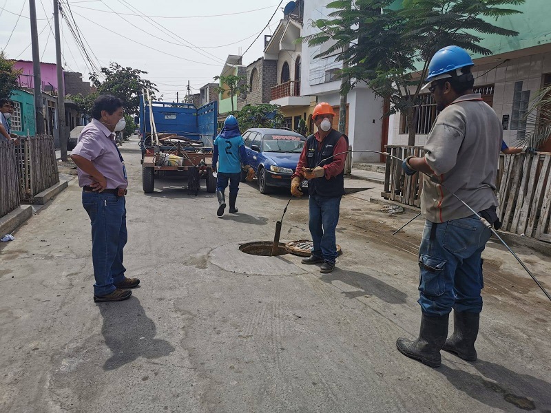 Sedachimbote atendió emergencia en AA.HH. Fraternidad