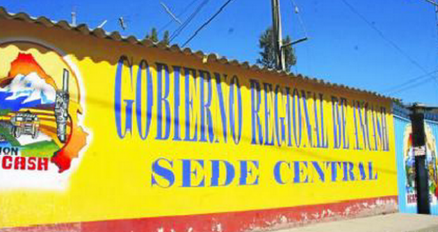 Sede del Gobierno Regional de Áncash sin agua por cuentas congeladas