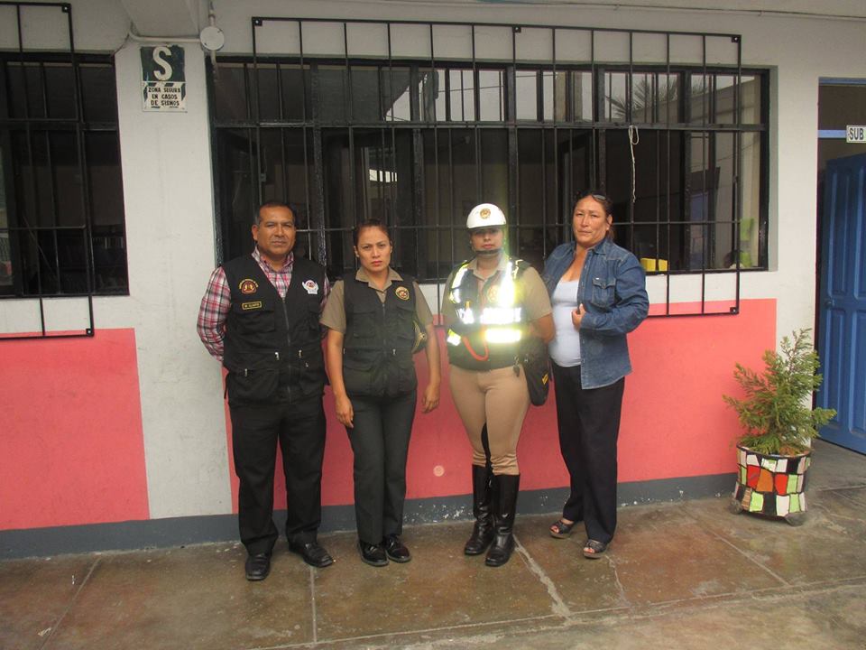 Charlas sobre drogas y seguridad recibieron escolares de Chimbote