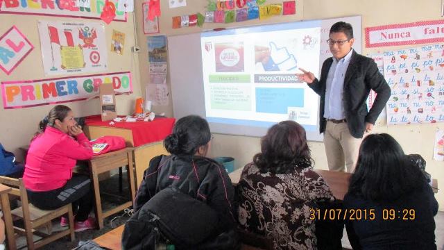Chimbote: docentes de colegio Inca Garcilaso de la Vega reciben charla sobre seguridad ciudadana
