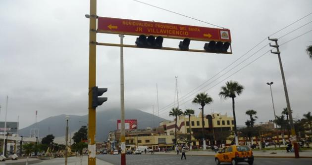 Pedíran a Fiscalía Anticorrupción permiso para reparar semáforos del centro de Chimbote