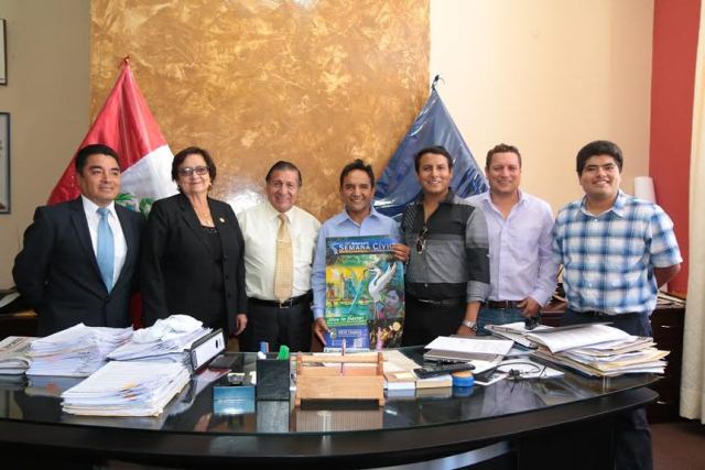 Programa de aniversario de Nuevo Chimbote fue presentado en Huaraz