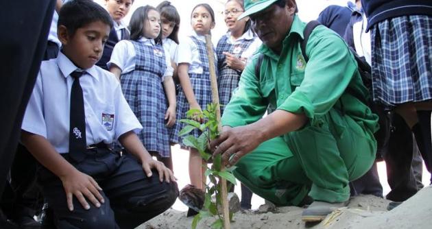 Clubes Rotaract lanzan campaña “Plantando el cambio” en Nuevo Chimbote