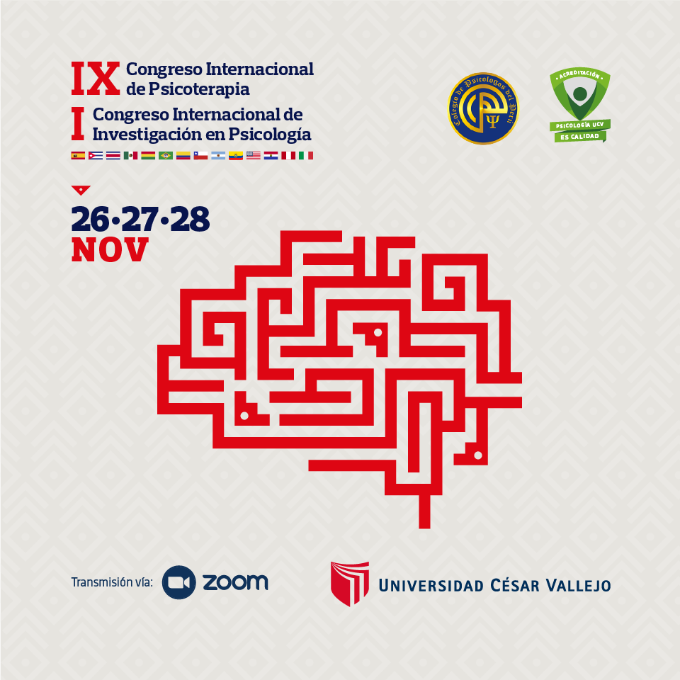 UCV organiza congreso internacional de Psicoterapia y de Investigación en Psicología   