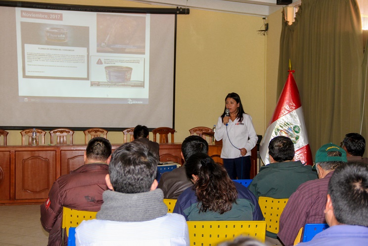 Senasa en Áncash realiza capacitaciones para certificación de puestos de venta saludables