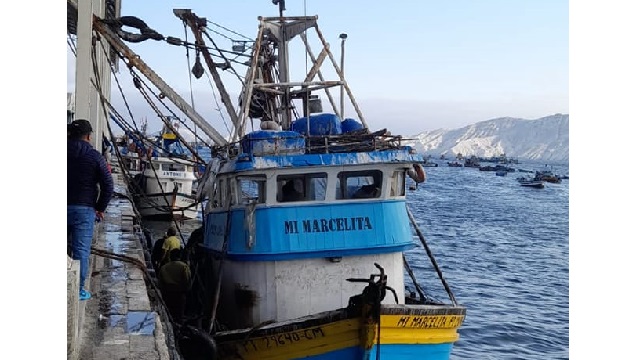 Condenan a dos patrones por pescar anchoveta en zona prohibida en mar de Chimbote