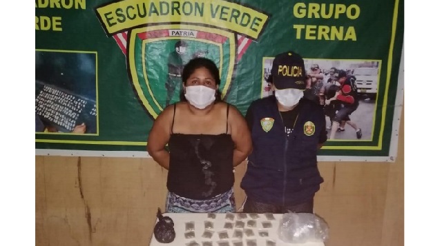 Mujer que vendía droga en Nuevo Chimbote fue sentenciada a ocho años de cárcel