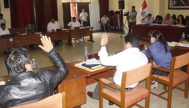     Aprueban presupuesto de la MPS para el  2014 en 98 millones de soles