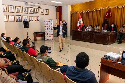 Corte del  Santa capacitó a ronderos y efectivos policiales sobre funciones de las rondas campesinas