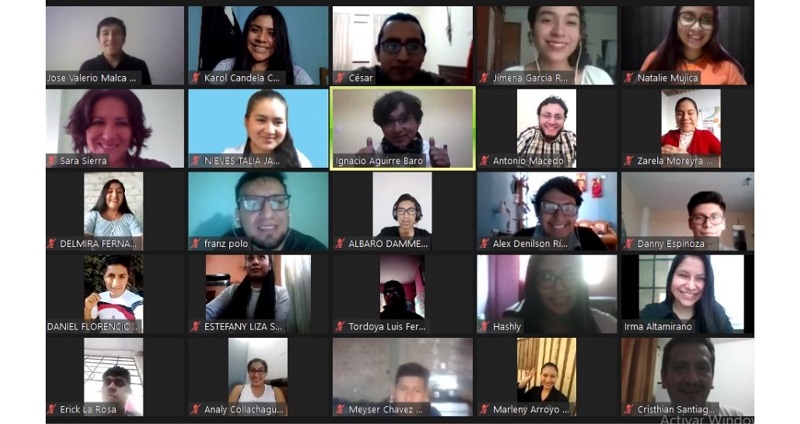 Becarios Pronabec apoyan en clases virtuales de niños y jóvenes de zonas rurales