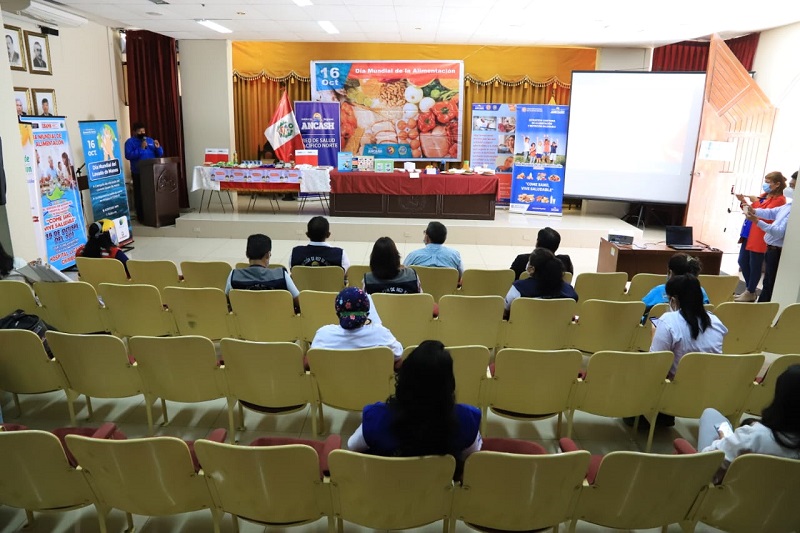 Chimbote: realizan sesiones educativas y demostrativas en el Día Mundial de la Alimentación