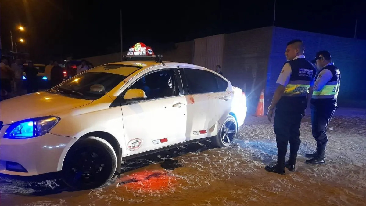 Presuntos sicarios atacan a balazos a chofer y lo dejan gravemente herido en Nuevo Chimbote 