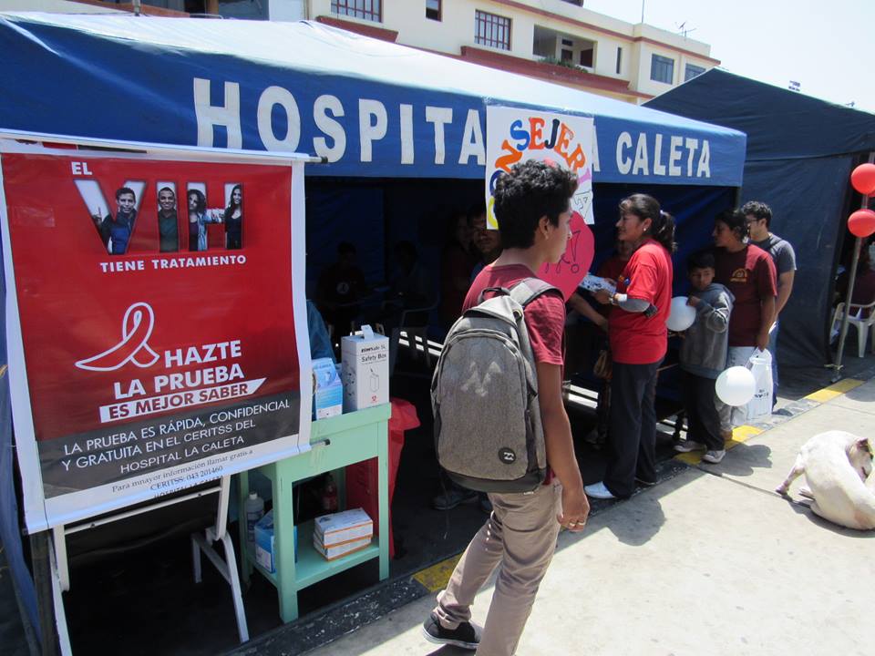 Chimbote: Hospital La Caleta realizó más de 100 pruebas de tamizaje para descartar el VIH/Sida 