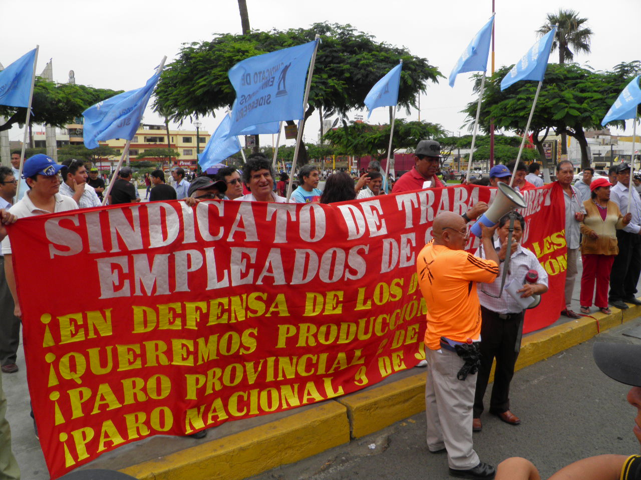 Chimbote: Trabajadores de Siderperú rechazan cierre del área de Mantenimiento Central
