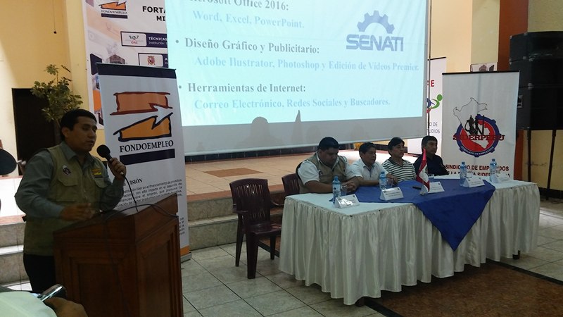 Chimbote: ejecutan proyecto de fortalecimiento institucional para empleados de Siderperú