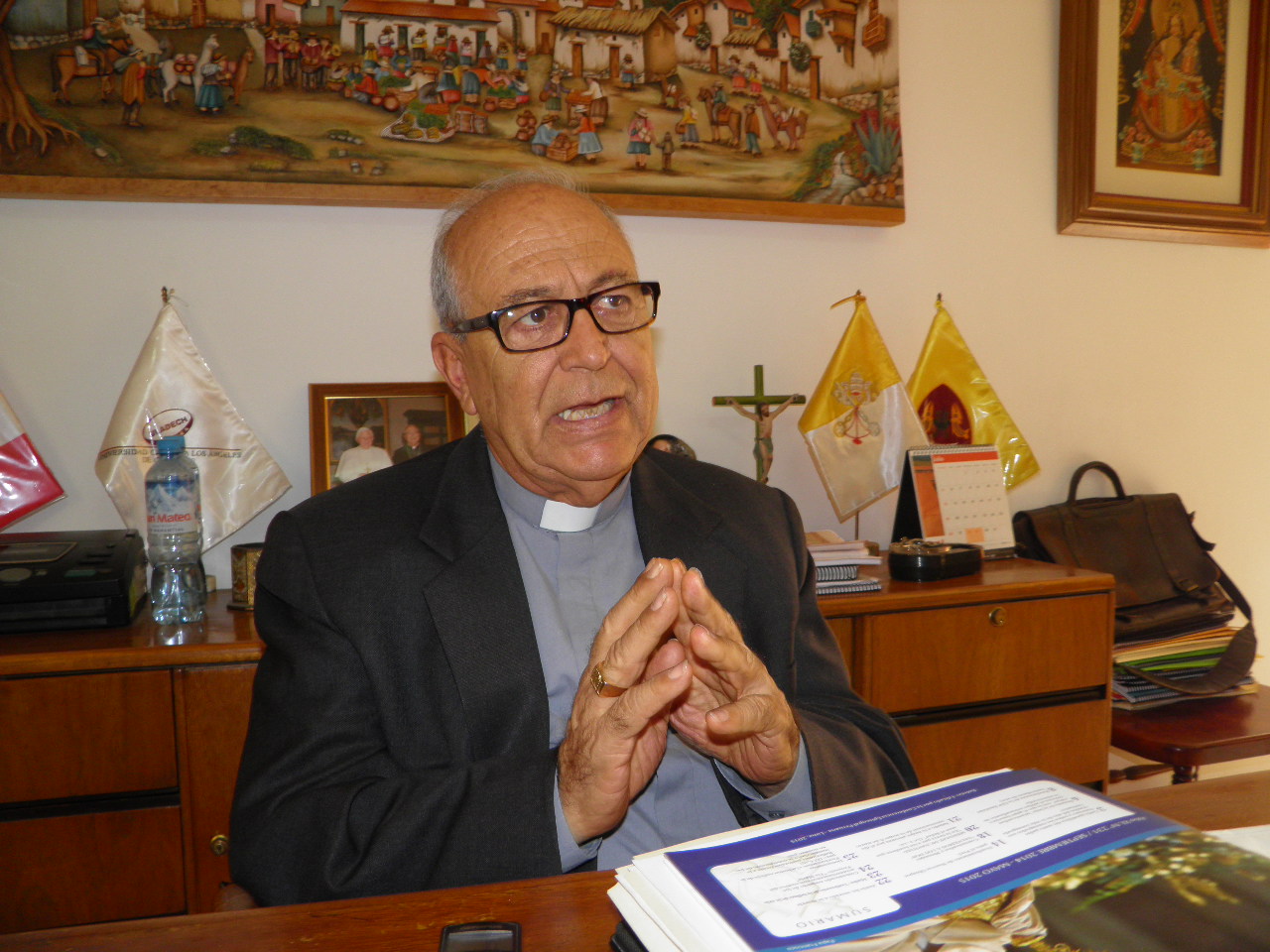 Monseñor Piorno: “era necesario que Waldo Ríos sincere su promesa de regalar 500 soles”
