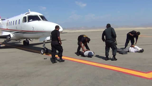   Agentes de Seguridad Ciudadana participaron en simulacro de secuestro aéreo