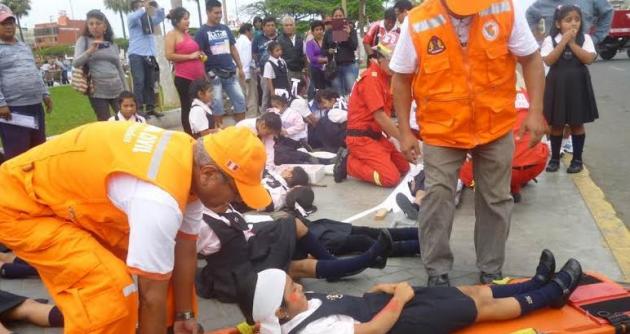 Anuncian realización de tres simulacros nacionales y regionales de sismo para el 2015